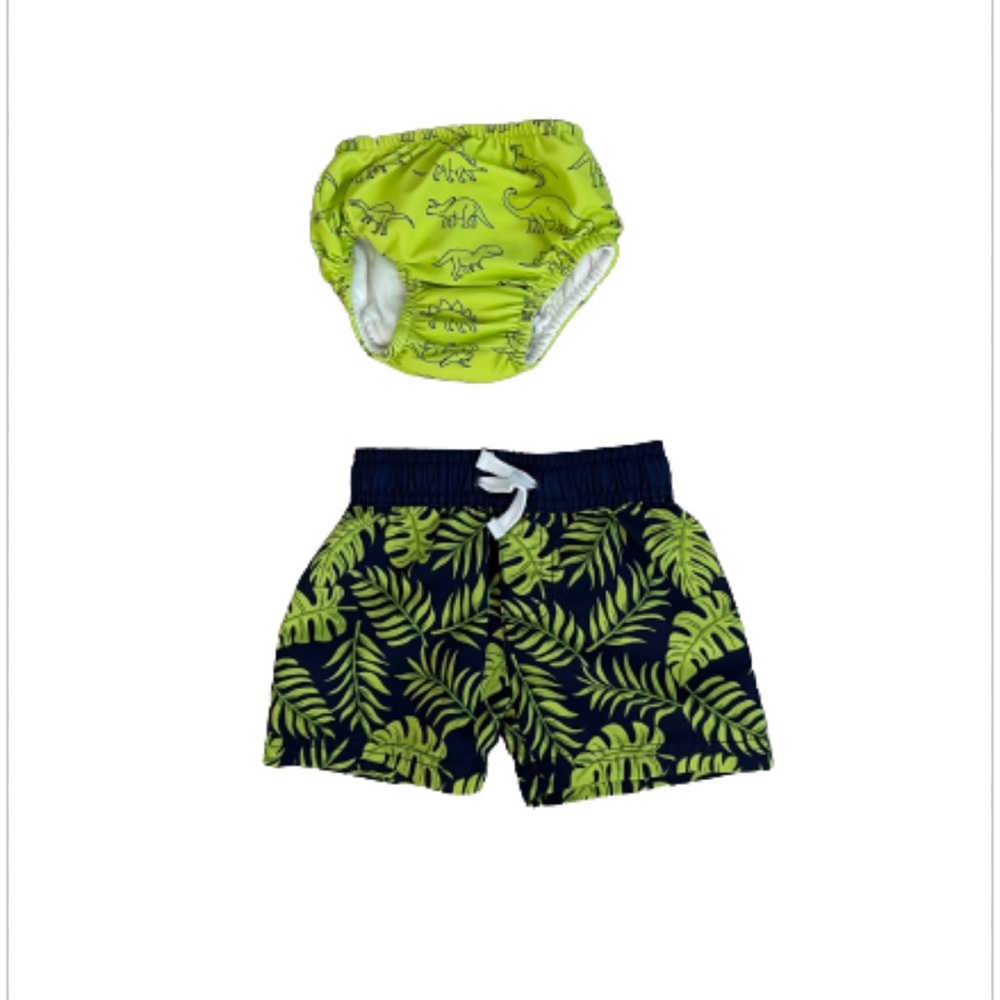 Swim bundle bottoms 3-6M baby boy trunks